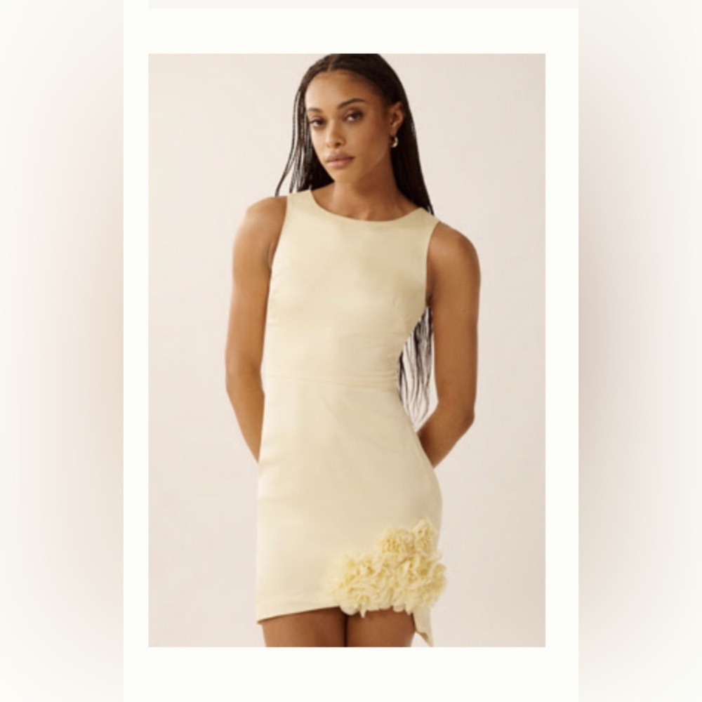 DRESS THE POPULATION TOBI SLEEVELESS MINI DRESS